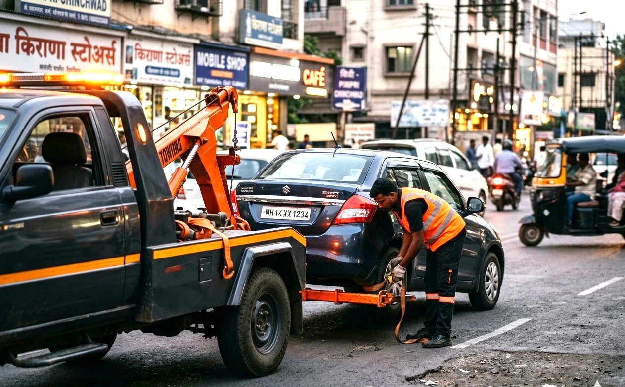 Underlift towing Pune rear wheel lift